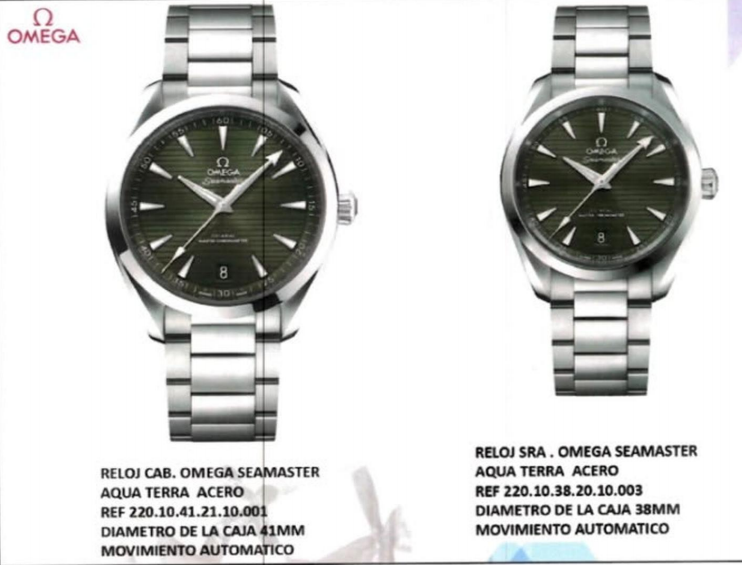 Omega Seamaster Aqua Terra Acero - Esfera Gris